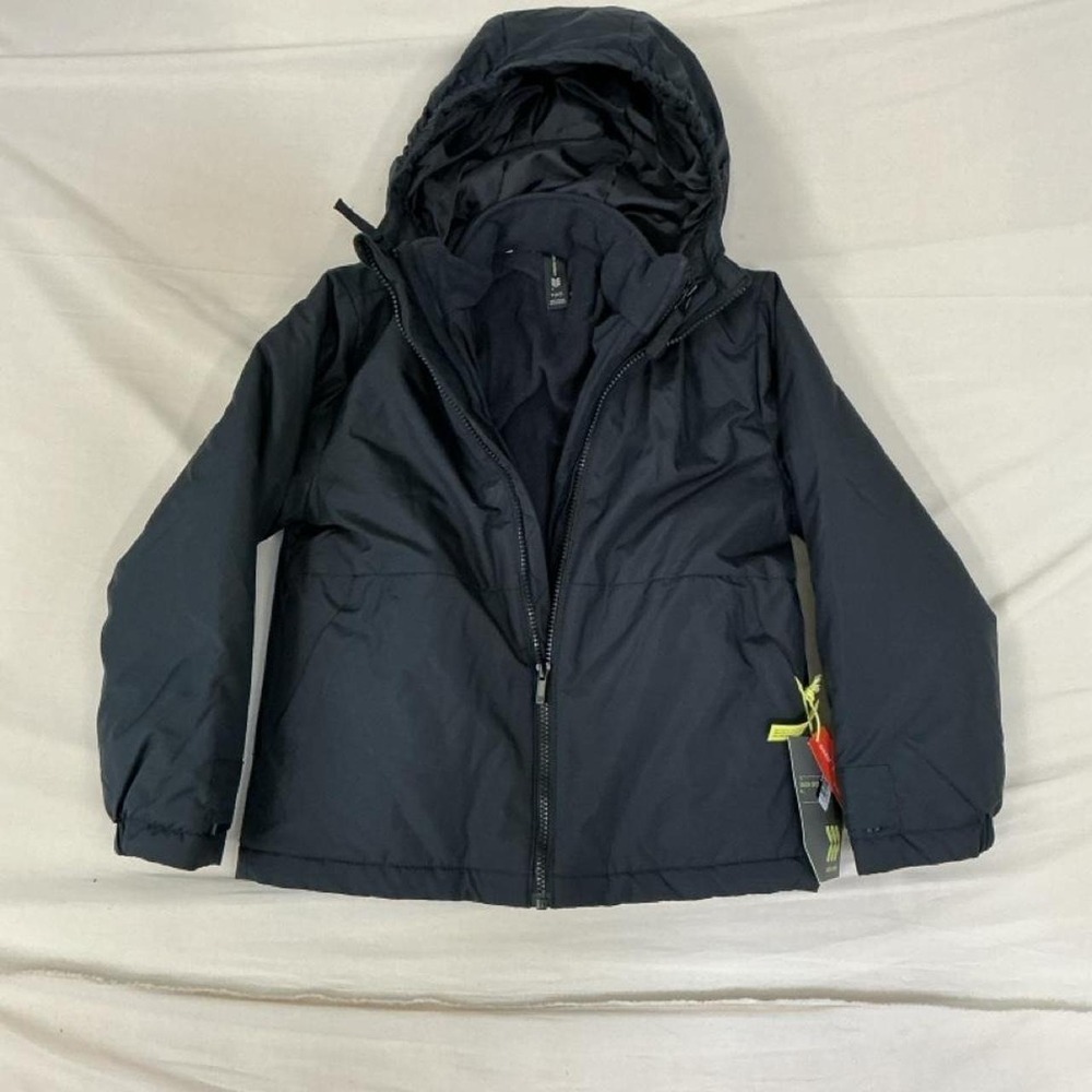 Brand new with tags ZeroXposur kids black hooded winter jacket in size Small